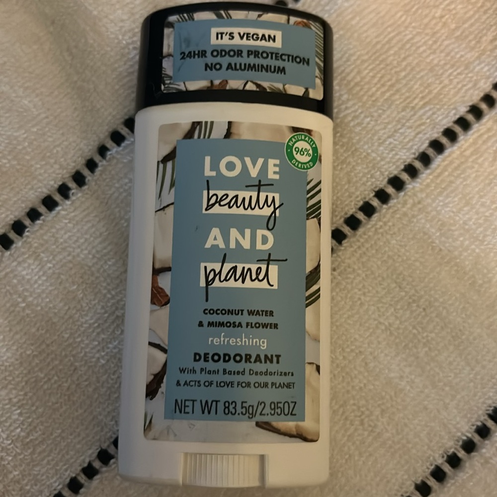 Love beauty and planet Coconut Water & Mimosa Flower NWT Listing is for ONE